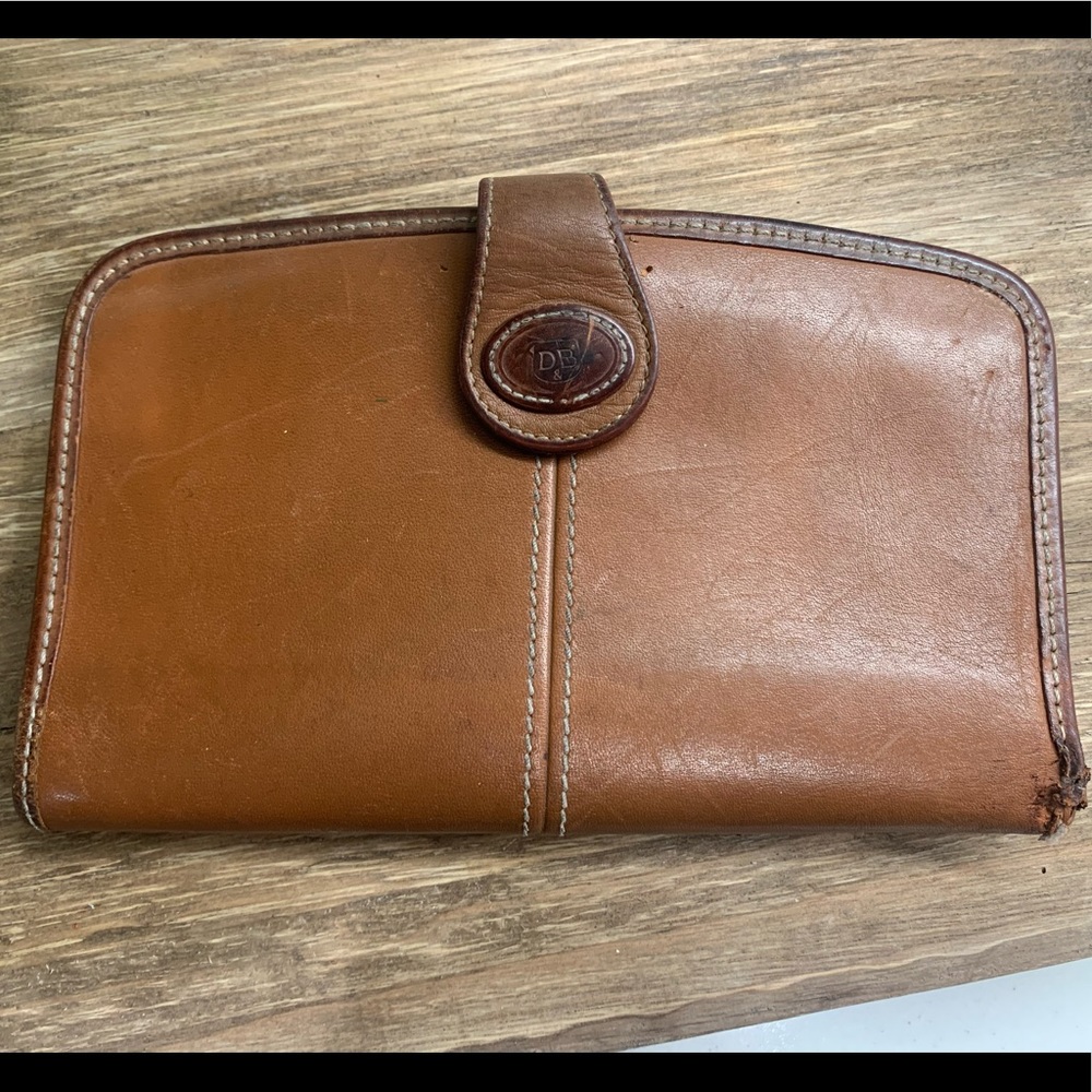 Dooney & Bourke Brown Leather Wallet